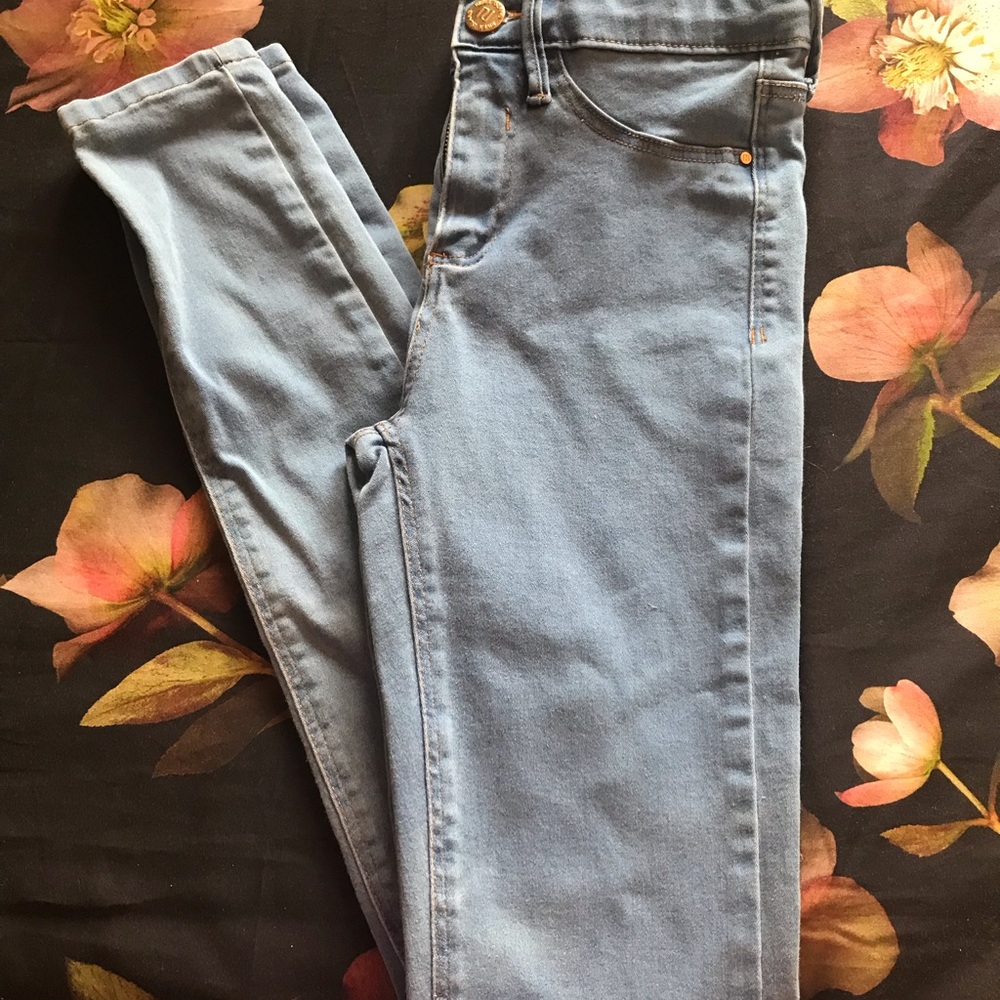 River island molly jeggings denim skinny jeans